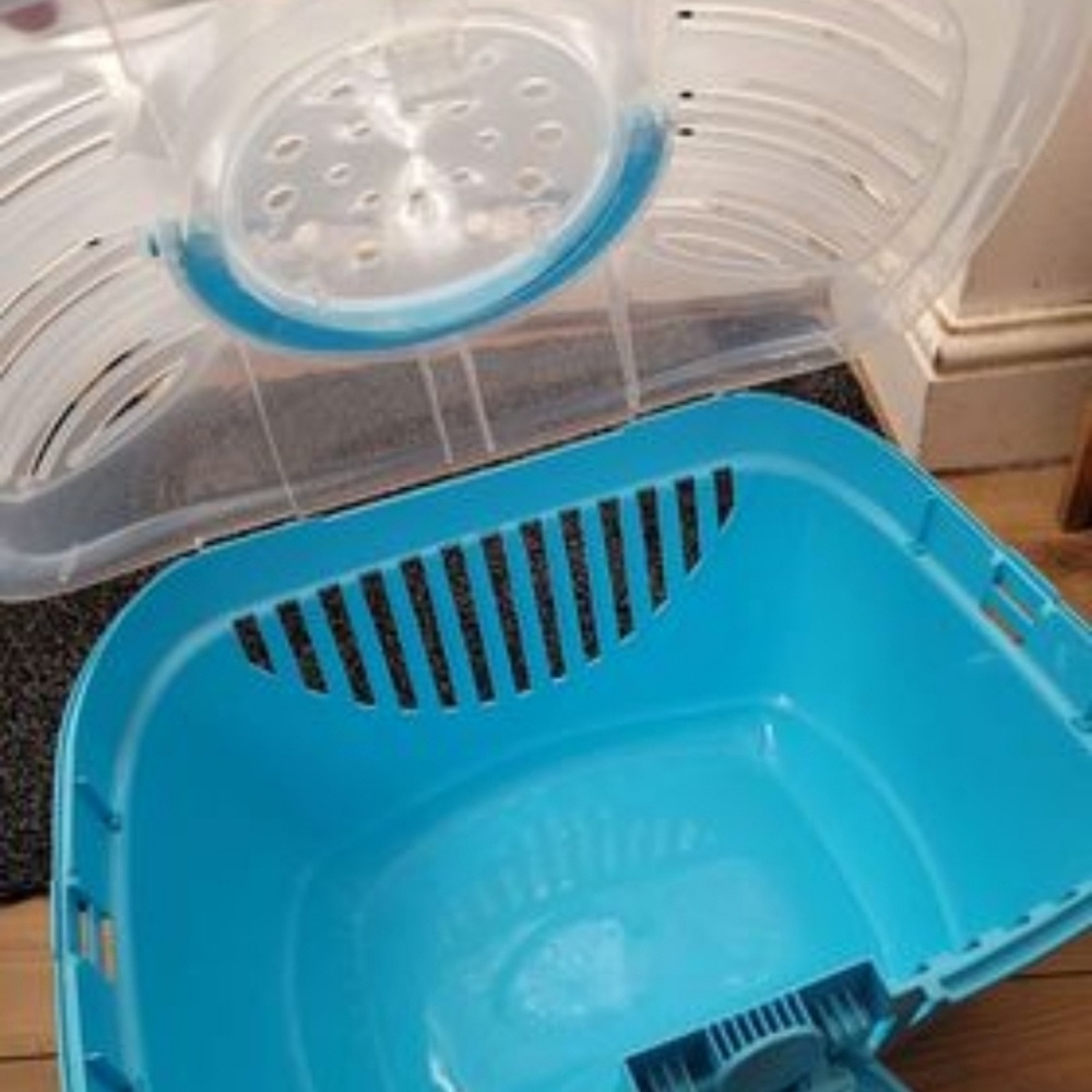 Pet carrier, 17 inch long, 12 inch wide 11 inch tall - Picture 4 of 5